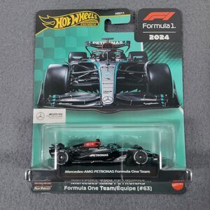 Hot Wheels Premium Formula One F1 Mercedes GEORGE RUSSELL #63 Diecast Car NEW